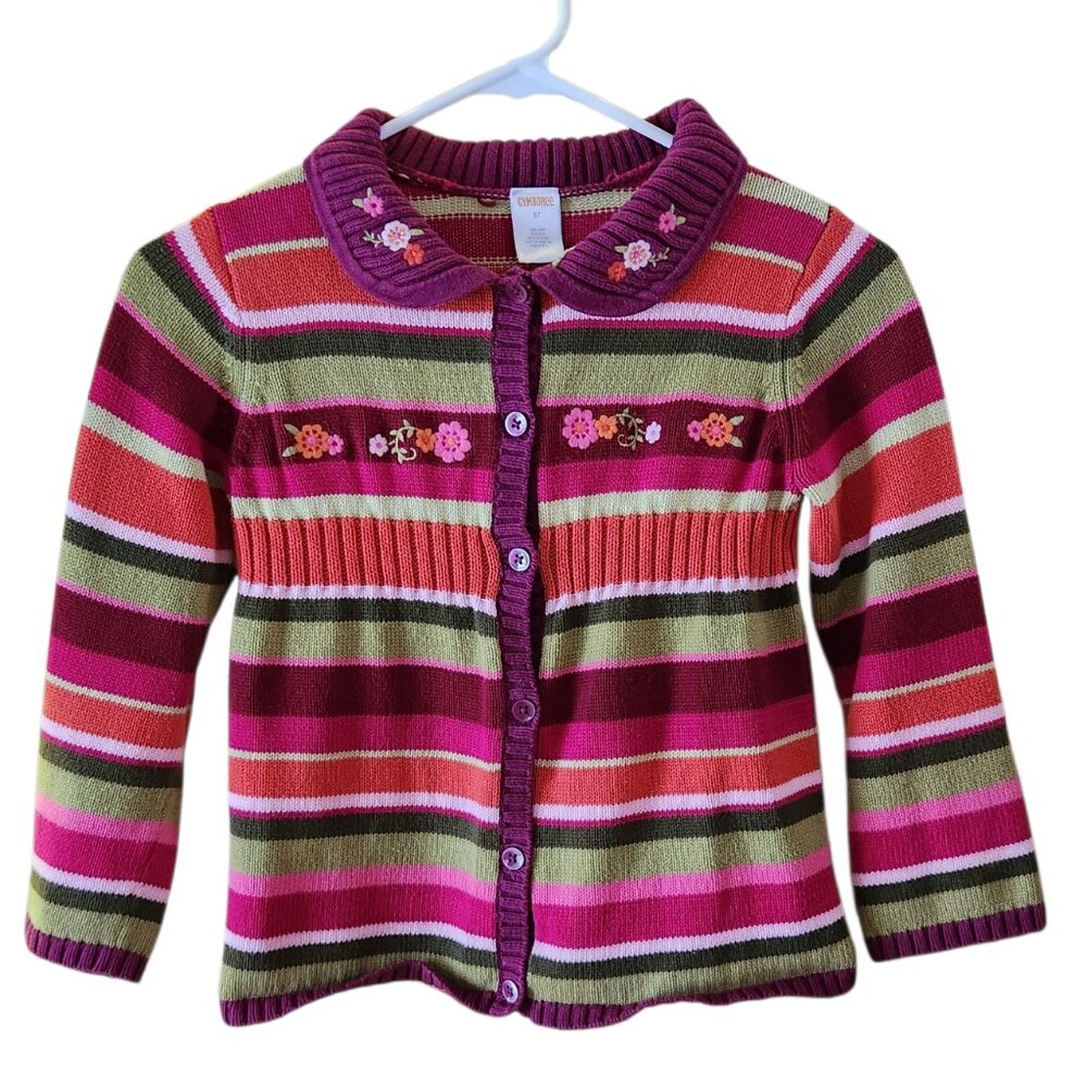 Beautiful GYMBOREE Girls’ Sweater – Age 5 – 100% Cotton